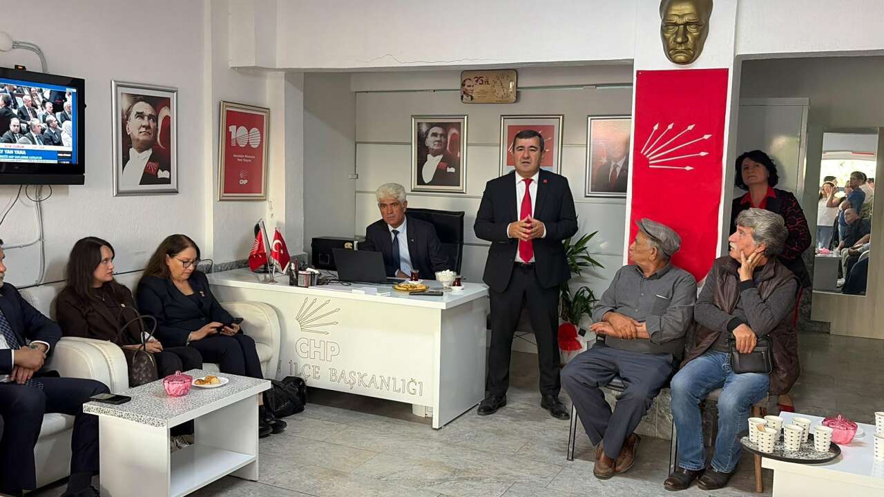 CHP Muğla İl Başkanı Karahan Yatağan’da Konuştu: “Adres Cumhuriyet Halk Partisi İse Partiyi Neden Bırakıyoruz?” 2